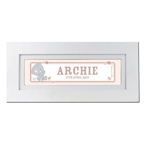 Personalised Tiny Tatty Teddy Me to You Bear Name Frame Extra Image 1